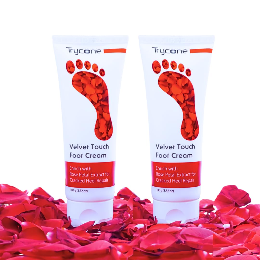 Trycone Foot cream for Cracked Heels with Rose Oil and Kokum Butter- Pack of 2-image-48
