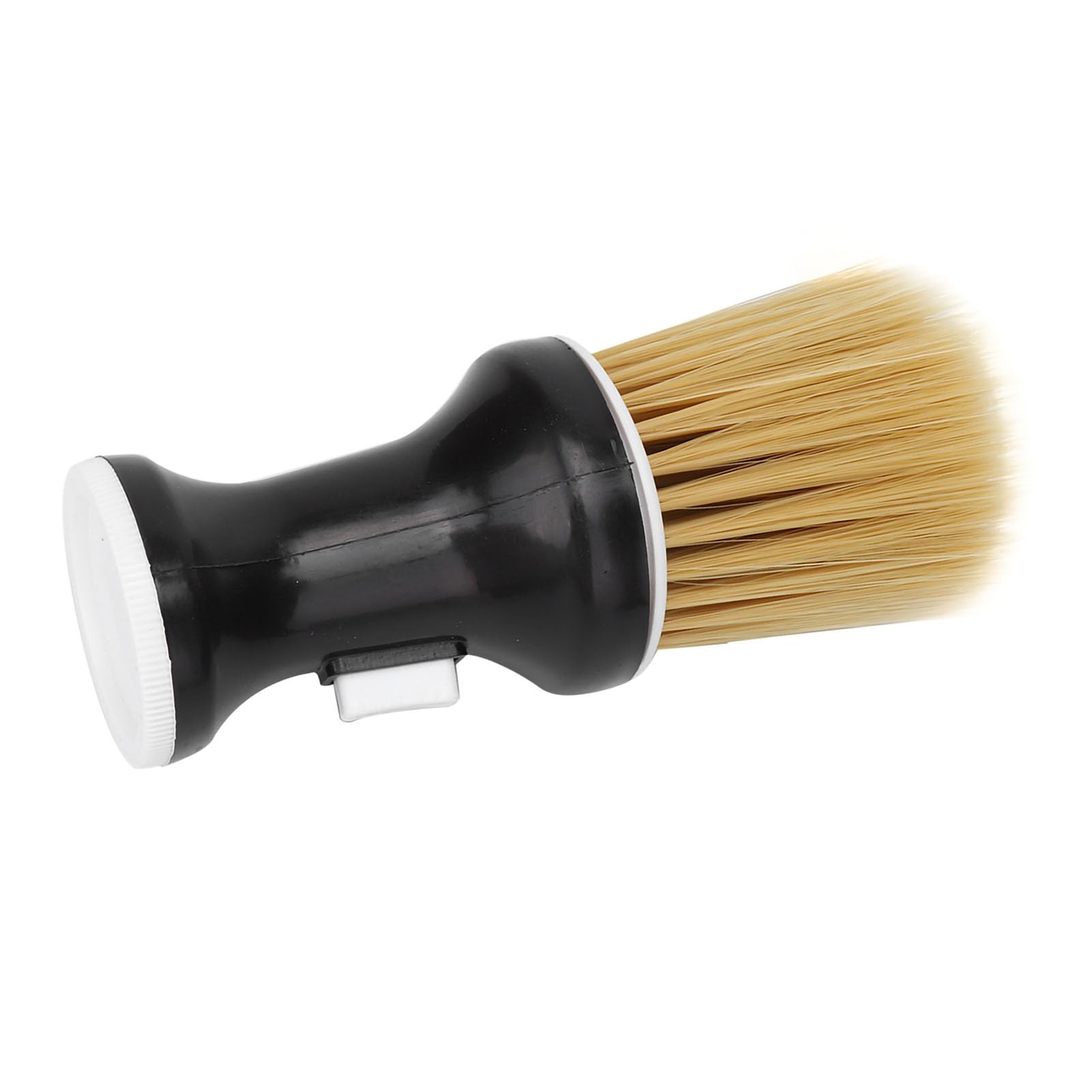 Pennelli per Collo, Spazzolino barbiere spolverino per capelli morbidi Spolverino per collo per parrucchiere Spazzola professionale per la pulizia della polvere soft hair brush(Nero)