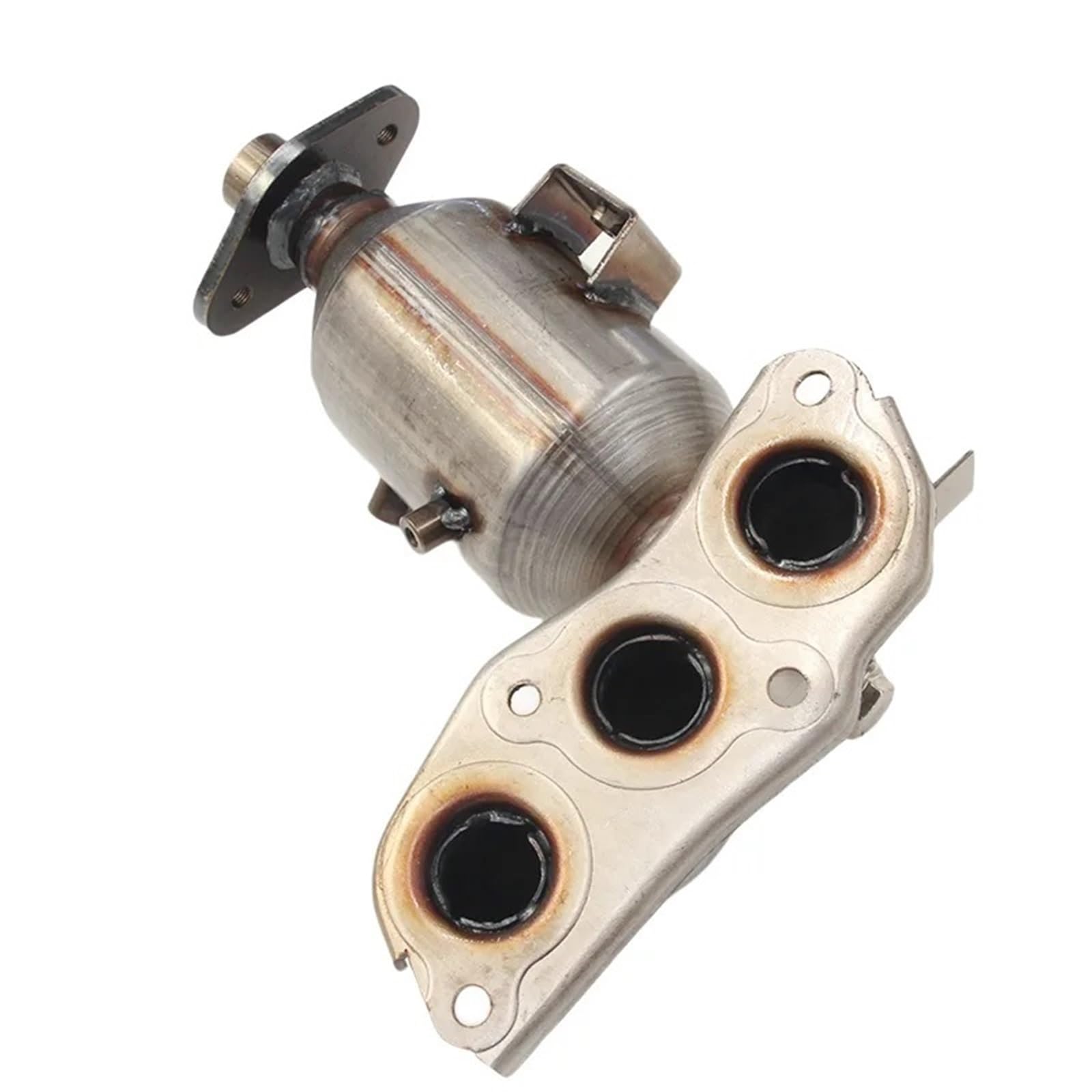 Uniwersalny katalizator z wlotem/wylotem Katalizator z zestawem uszczelek pasuje do Toyoty Aygo pasuje do Peugeota 107 pasuje do Citroena 1.0L Katalizator spalin