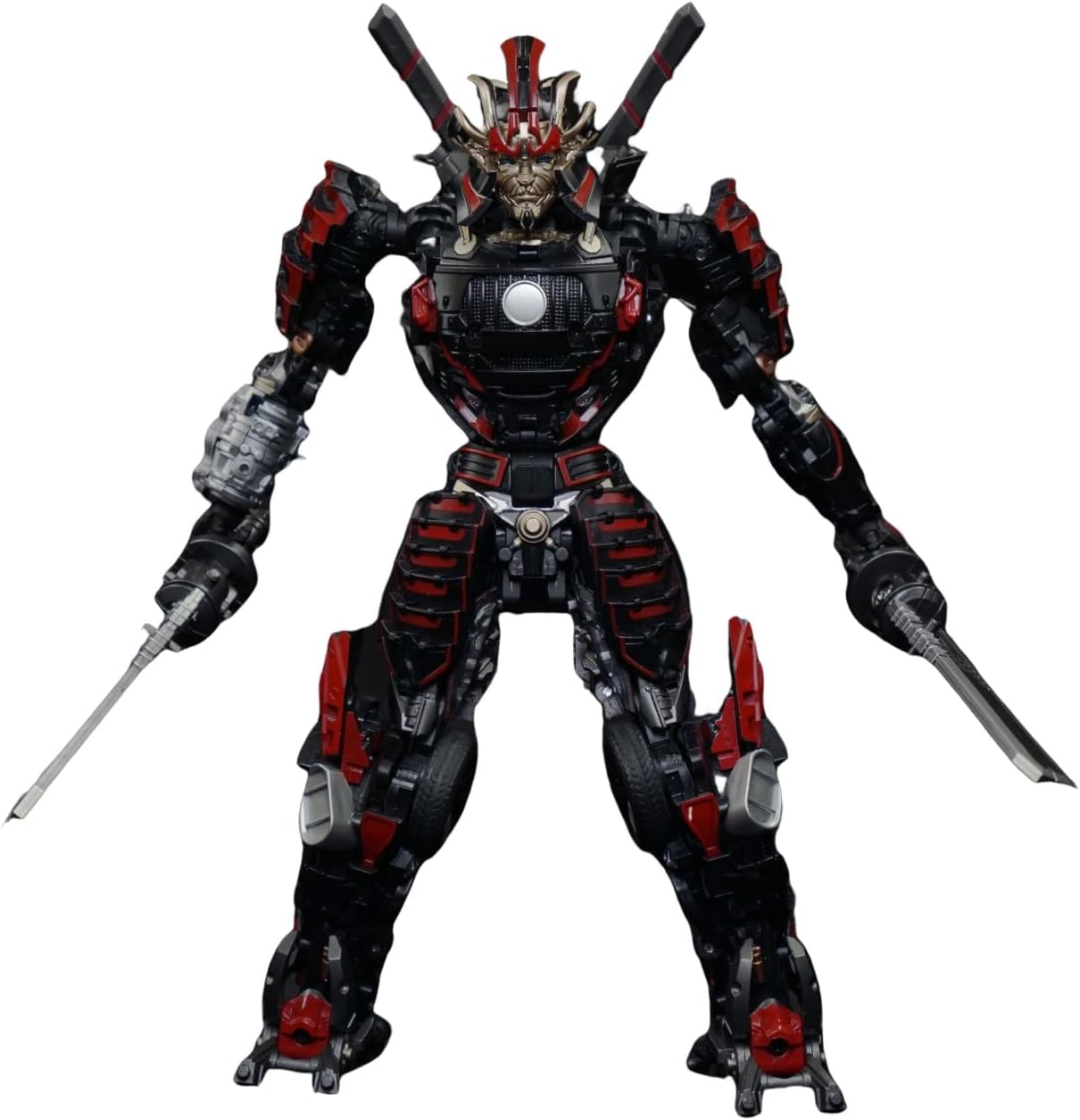 Figurine MetaGate G-03 Brave Warrior White Drift – Triple Changer 20 Cm, Transformers-like