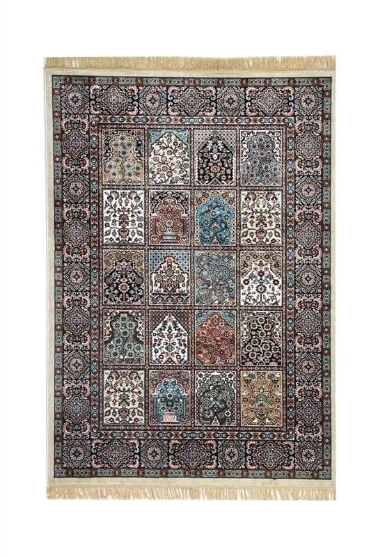 Image of Luxury Silk Carpet 2 x 6 FEET for Living Room or Bedroom, Made with Premium Silk, Perfect for Elegant Interiors Comfort and Timeless Design