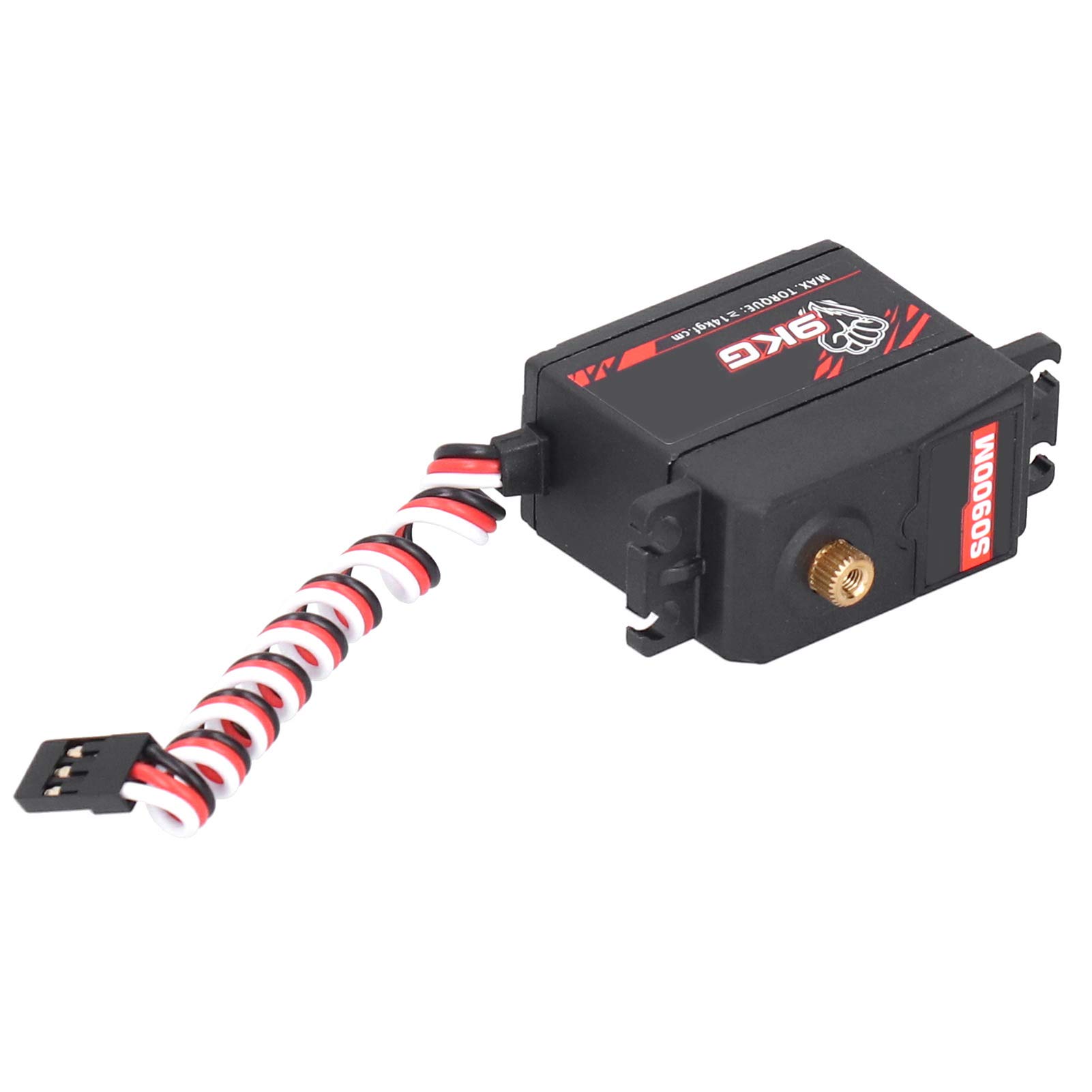 Przekroczenie hobby 3665 2900 kV bezszczotkowy silnik Combo z 80 A ESC i serwo 9 kg do samochodu RC 1/10, wysoka prędkość i wytrzymałe części metalowe