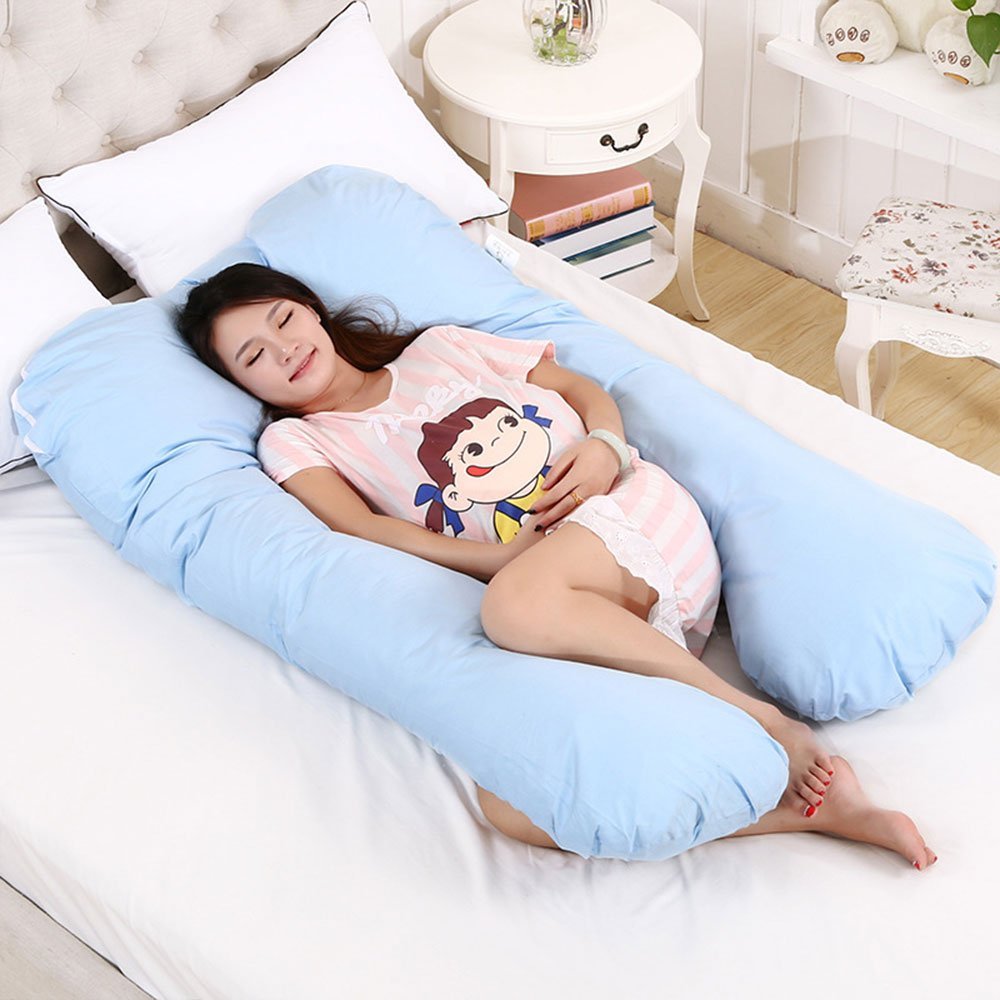 BigFamily Maternity Pillow Comfortable Cotton 80x140cm Gestation Household Accessory