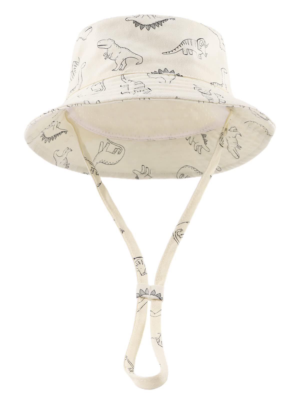 XIAOHAWANG Baby Boy Sun Hat Infant Toddler Dinosaur Bucket Hats Summer Baby Boys Beach Caps — view 2