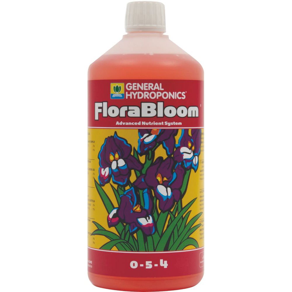 GHE FLORA BLOOM FLORAGRO SERIES 1 LITRE NUTRIENTS GENERAL HYDROPONICS