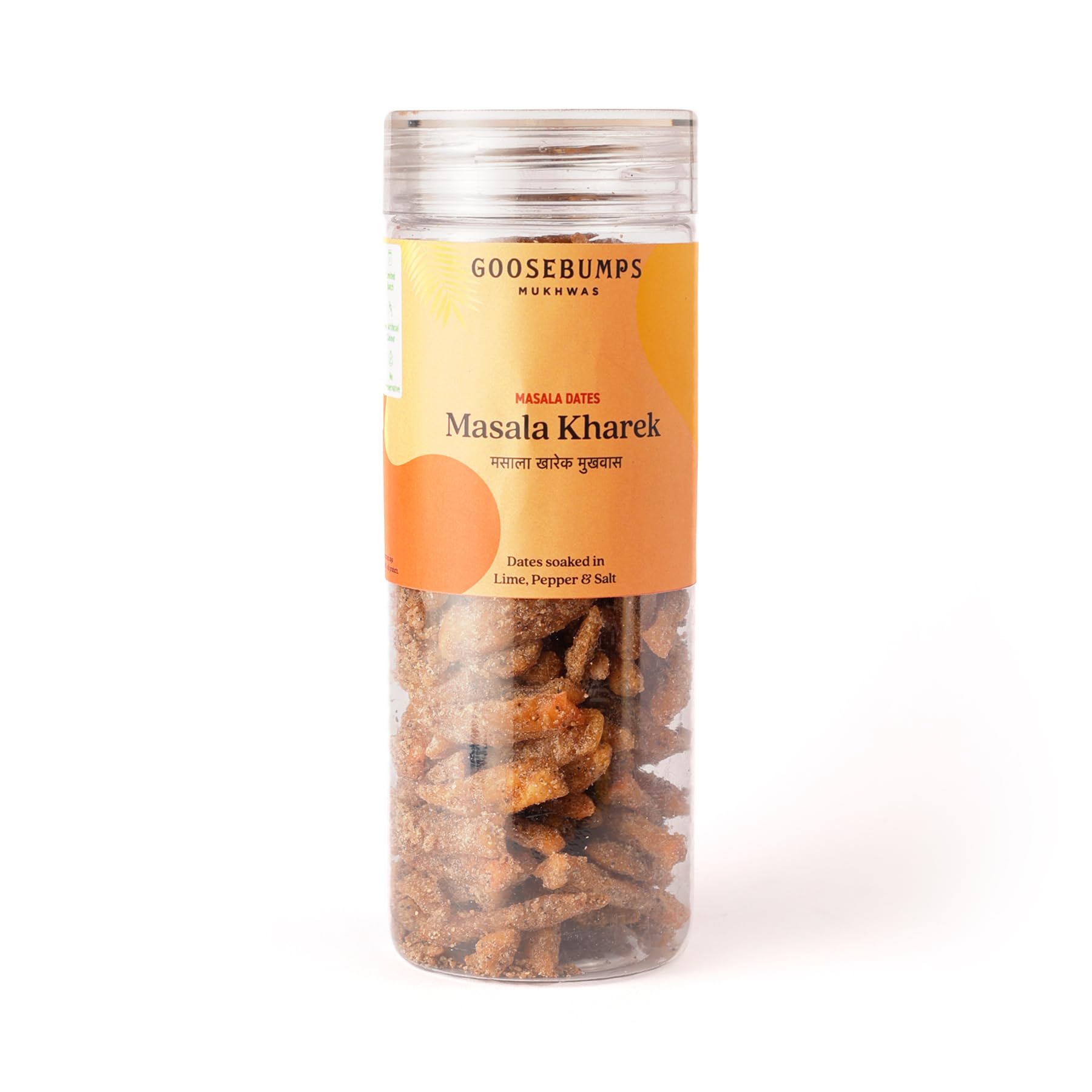 Goosebumps Masala Kharek Mukhwas | Dried Dates with 25 Aromatic spices | Refreshing Mouth Freshner | Digestive, Delicious and Healthy Aftermeal | Vegan Snack | 150 GMS-image-31