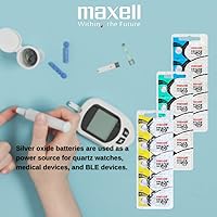 Vista 3 de Maxell SR927SW 395 D395 SR57 SR927 Batería de reloj de óxido de plata