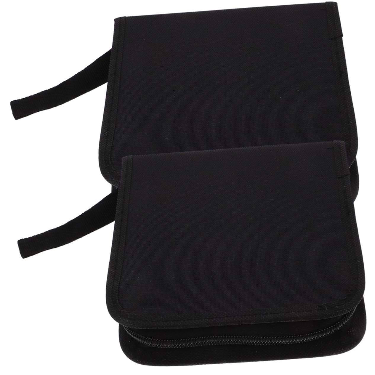 Cabilock 5 Set Custodia Portatile Per Dvd Da Organizer Protettivo Con Cerniera Per Viaggi Dvd Per Giochi Musica E Video Dischi Per Bagagli Compatti 2 Pezzi * 5