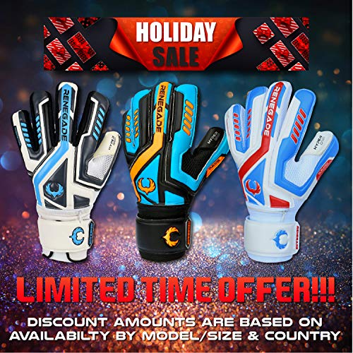 image for Renegade GK Talon Mirage Goalie Gloves with Pro-Tek Fingersaves | 4mm 
