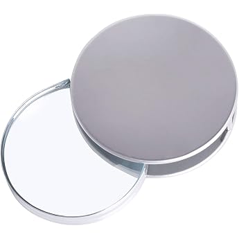 Mini Magnifying Glass with 20x Portable Folding Magnifier Pocket Magnifying Glass HD Reading Magnifier with Protective Case 60mm Diameter Magnifying Glass for Inspection Work Jewellery Coins Hobbies Stamps and Visual Impaired