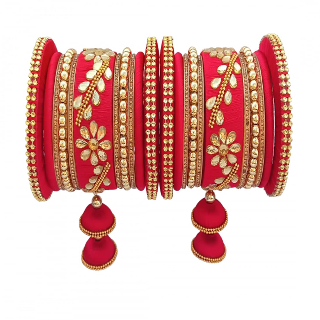 See full amazon price history chart for Elegant Alloy Women & Girls Thread Chuda Set | Thread Chuda for Women | Fashion Chuda for Women | Beautiful Chuda Set for Wedding, Party, Anniversary, Birthday-10 (Red, 2.6) Elegant Alloy Women & Girls Thread Chuda Set | Thread Chuda for Women | Fashion Chuda for Women | Beautiful Chuda Set for Wedding, Party, Anniversary, Birthday-10 (Red, 2.6) (B0BVVMV266) Amazon Price History, Amazon Price Tracker