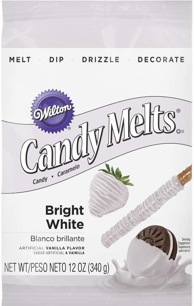 Wilton Candy Melts, Bright White, 12 oz.