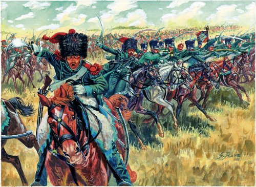 Italeri 6080 - Napoleonic Wars: French Lgt Cavalry Scala 1:72
