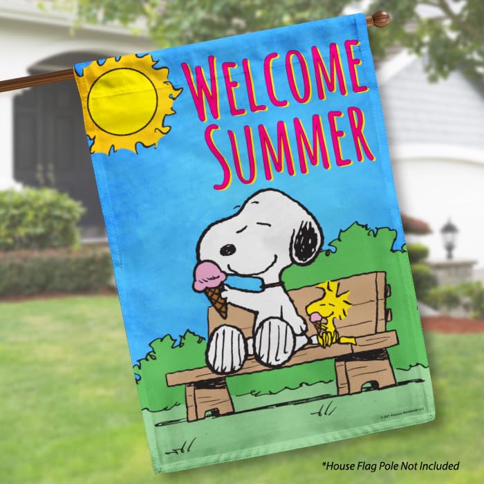 Amazon.com : Flagology, PEANUTS Welcome Summer Snoopy