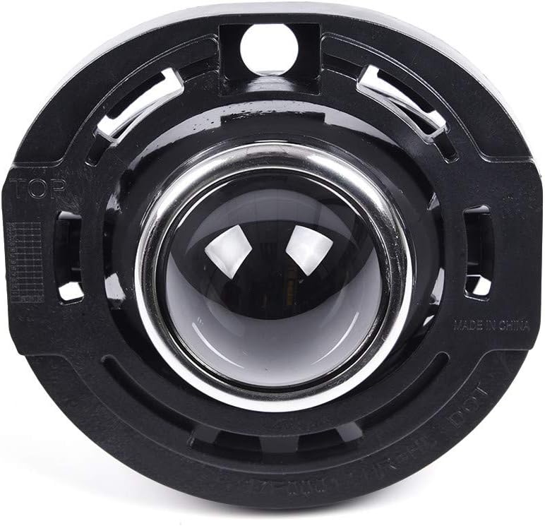 PIT66 Fog Light Compatible with 2014-2016 Chrysler 200 Town & Country/2020 Voyager/2014 Dodge Avenger/2015 Dart/2014-2020 Challenger Durango/ 2014-2021 Jeep Grand Cherokee Halogen Clear