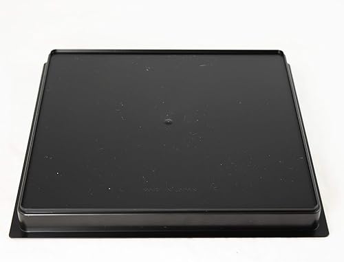 Miniatura 3 de Bandejas de plástico cuadradas negras japonesas para humedadgoteo para árbol bonsái y plantas de interior de la casa, dimensiones exteriores 7.5 x
