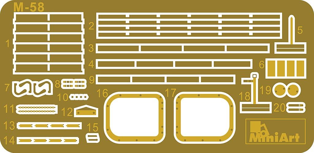 Miniart MIN35221 Model Kit, Various