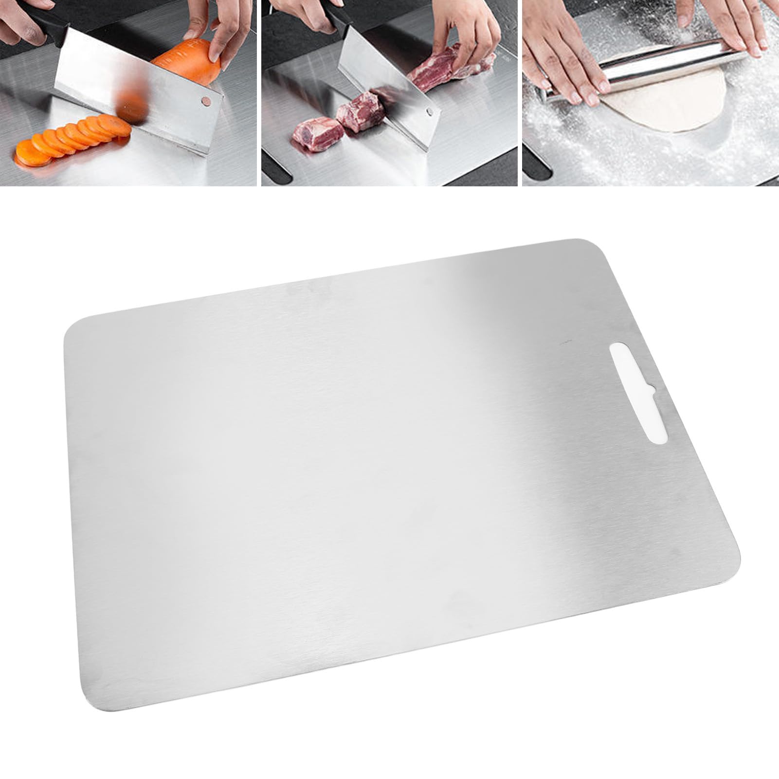 Tabla de Cortar, sin Residuos, Tabla de Cortar Ti Fácil de Limpiar para Cocinar (39 * 28cm)