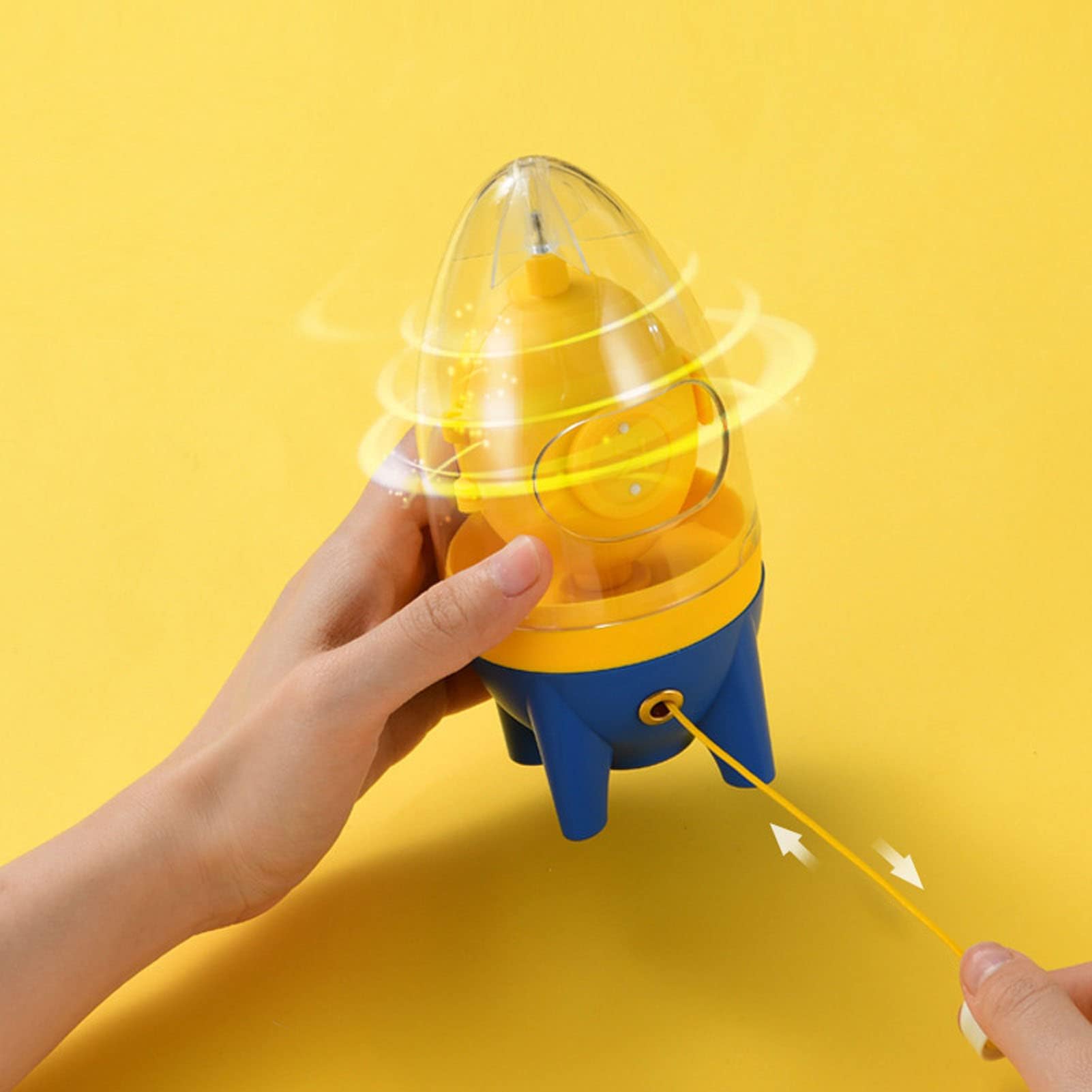 Sbattiuova Manuale, Scrambler per Uova Scrambler in Silicone Frusta Albume D'uovo E Tuorlo Frullatore per Uova Scrambler per Fare Uova d'oro Sode(Giallo)