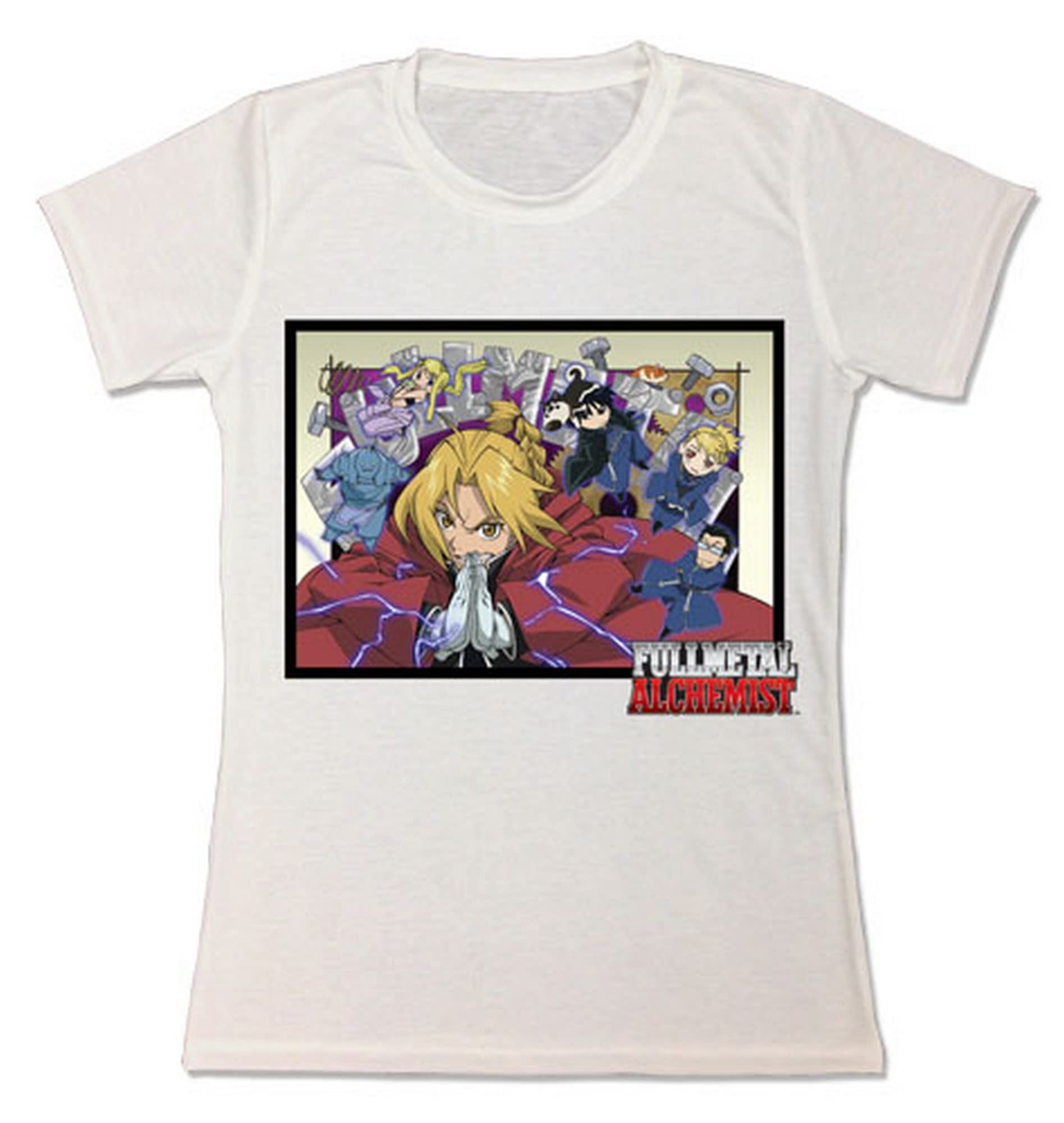 Great Eastern EntertainmentFullmetal Alchemist - Edward Elric Ed and Minis JRS Sublimation T-Shirt Multicolor