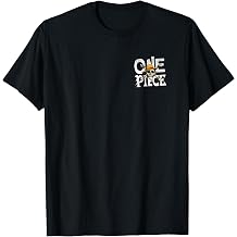 One Piece Straw Skull Front Back T-Shirt