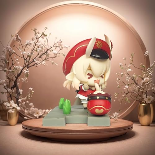 Miniatura 4 de WEIZEW Genshin Impact Figura de Klee, Battle Stance Mondstadt Edition Figura de acción Colección Modelo Regalo de cumpleaños