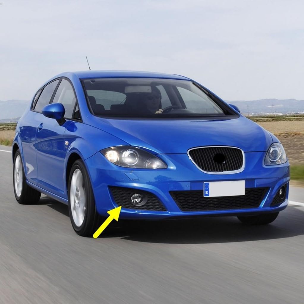 Ön Tampon Sağ Sis Farı Kapağı 1P0853666E Seat Leon 2 ile uyumlu 2010-2012