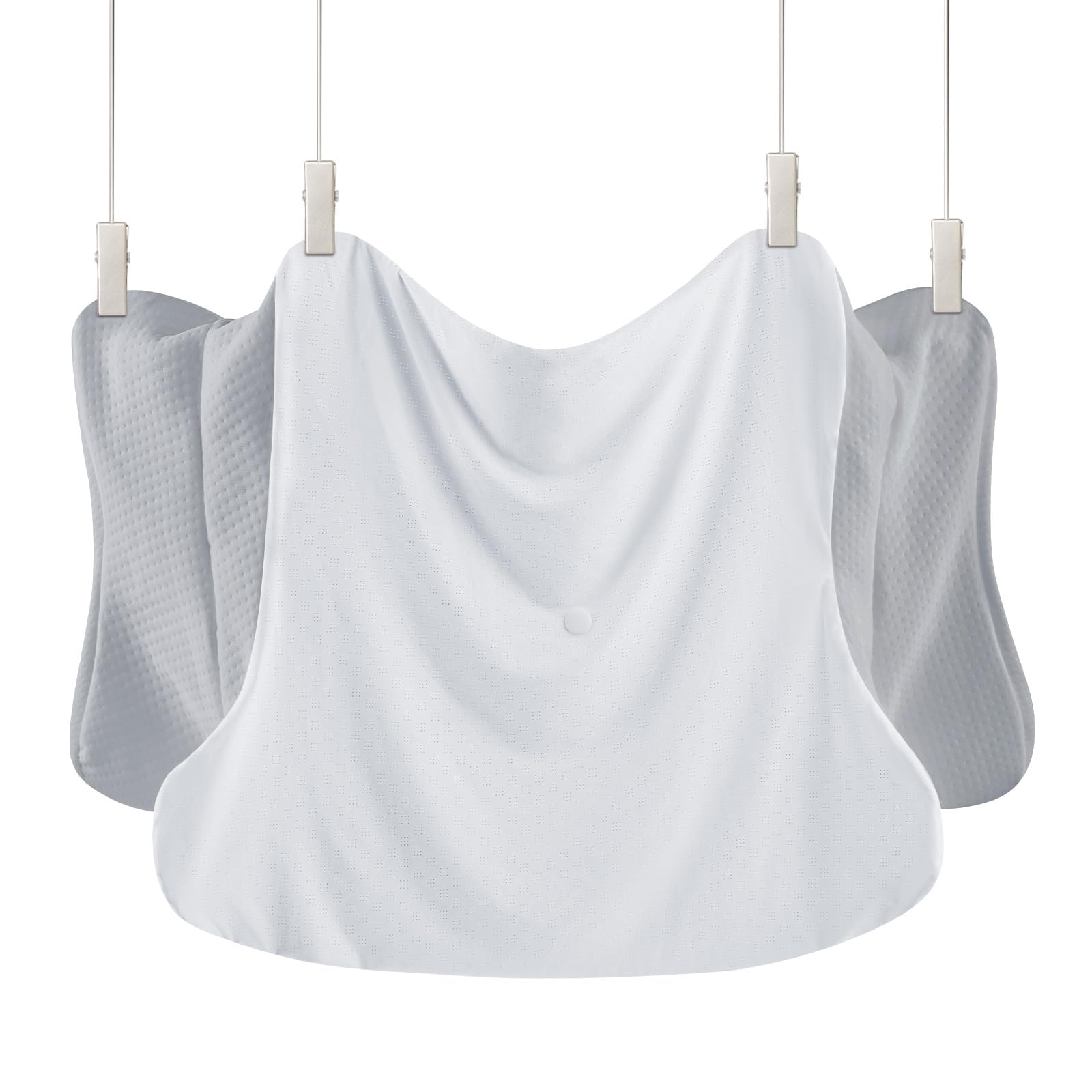 DONAMA Comfortable and Breathable Pillowcase for Cervical Pillow JK79 (Fit for Queen Size)
