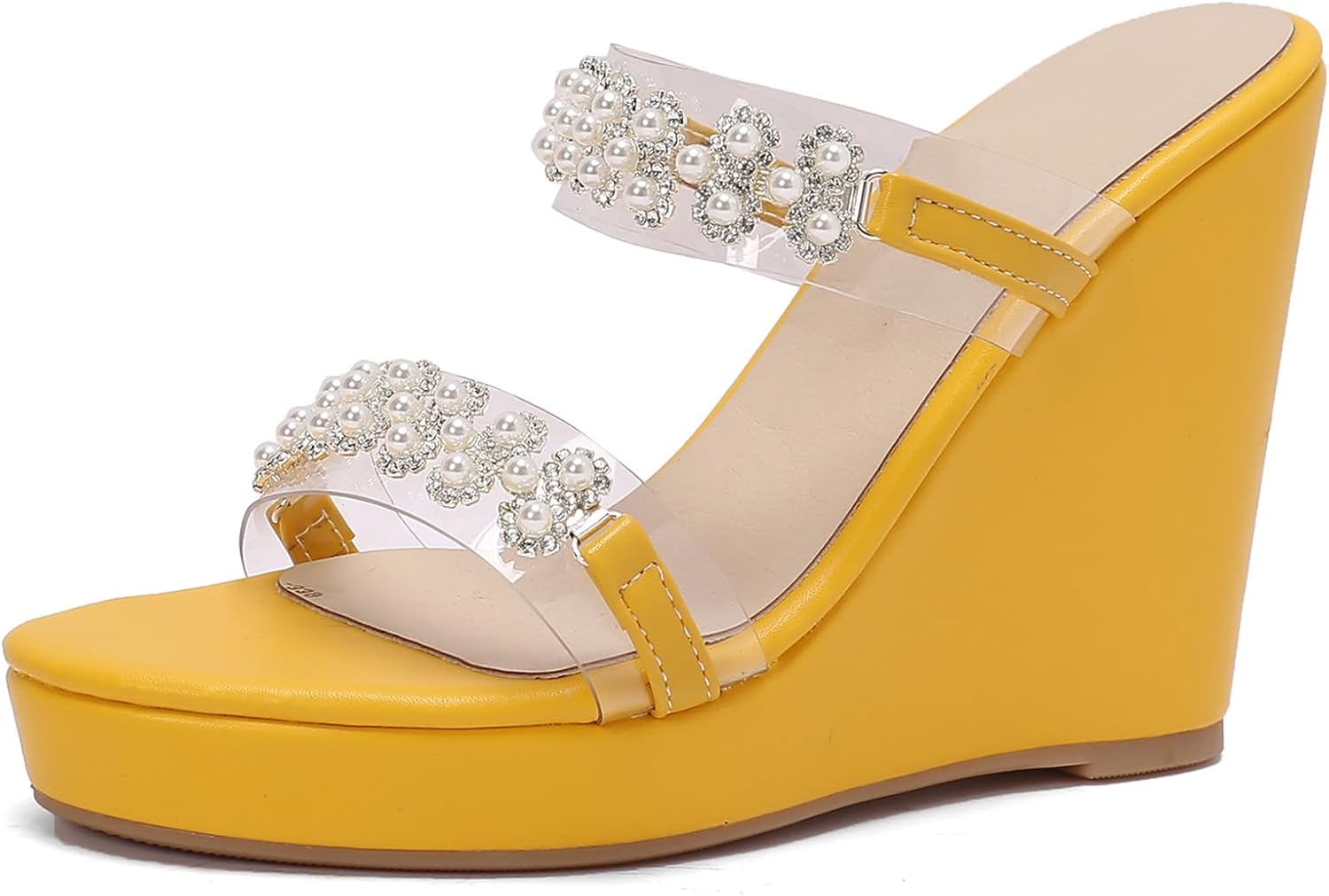YELLO★BLACK WHALE PLATFORM SANDALS YELLO / BLACK WHALE PLATFORM SANDALS