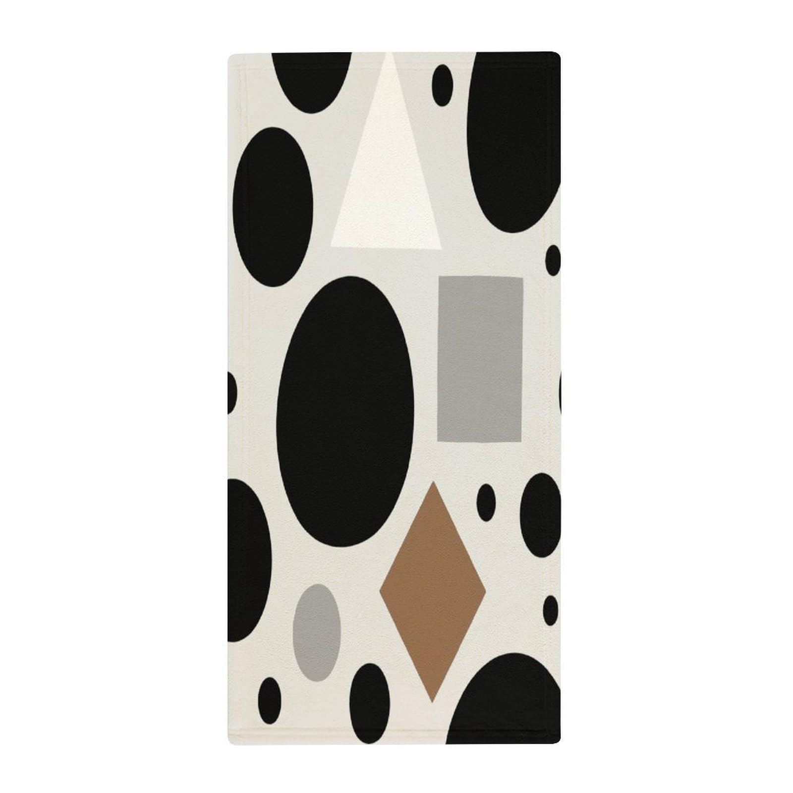 Fekiloot Style Irregular Geometry Towels For Bathroom, Bath Towels 13.8 X 28.7 Inch, Hand Towel Multipurpose Use As Bath Fitness, Bathroom, Shower, Sports, Yoga Towel