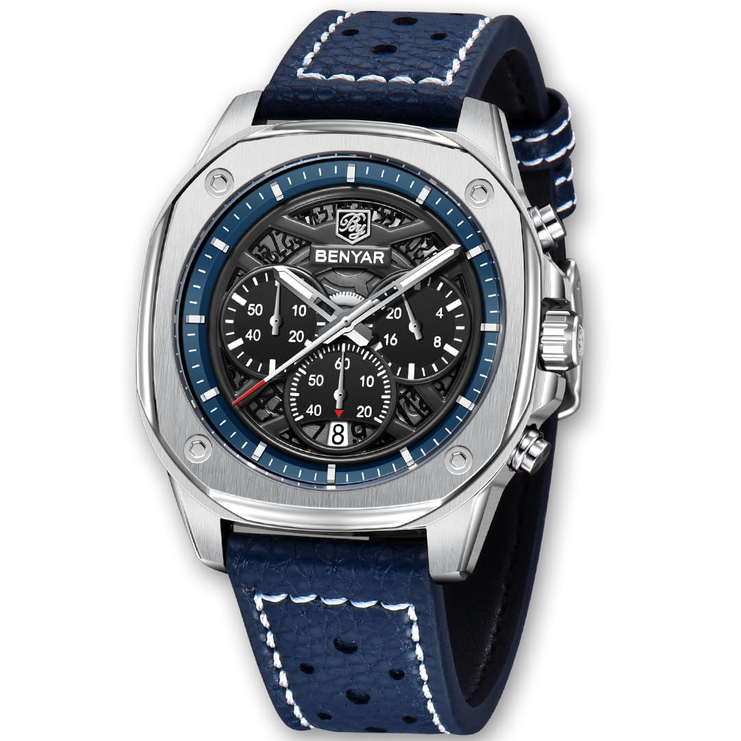 BENYAR | Accessories | Benyar Mens Watch Analog Quartz Chronograph Waterproof Like New Working Battery | Poshmark