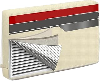 Air Conditioner Covers for Outside 4pcs Window Air Conditioner Cover Adjustable Windproof Dust-Proof Protection Winter Insulation