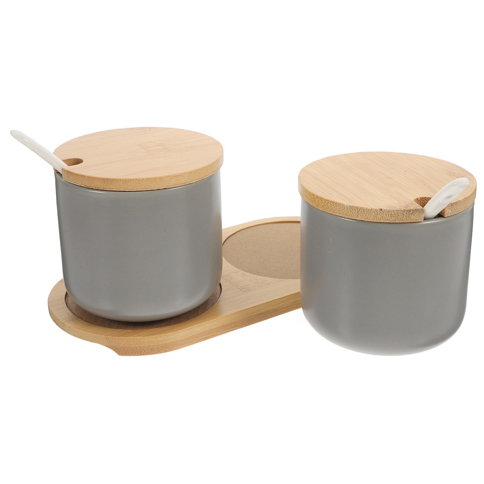 Tarro de cerámica para especias con elegante diseño nórdico ideal para tus cenas