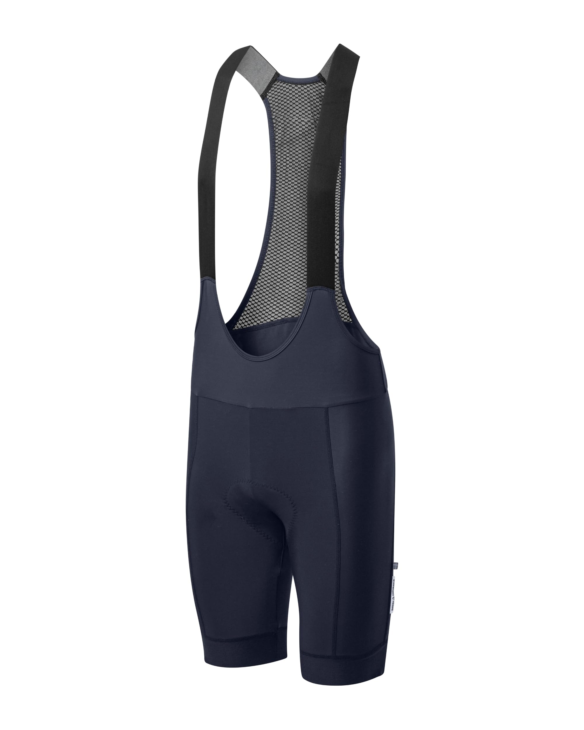 DANISH ENDURANCE Bib Shorts Herren, Fahrradhose Herren Gepolstert, Kurze Radlerhose, Radsport-Trägerhosen, 3D Pro Sitzpolster, Fahrradbekleidung, Schnelltrocknend & Mit Beintasche