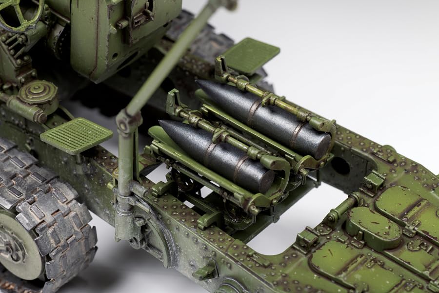 Zvezda 923704 1/35 M1931 203 mm Haubitze B-4, Large, Grün, Grau