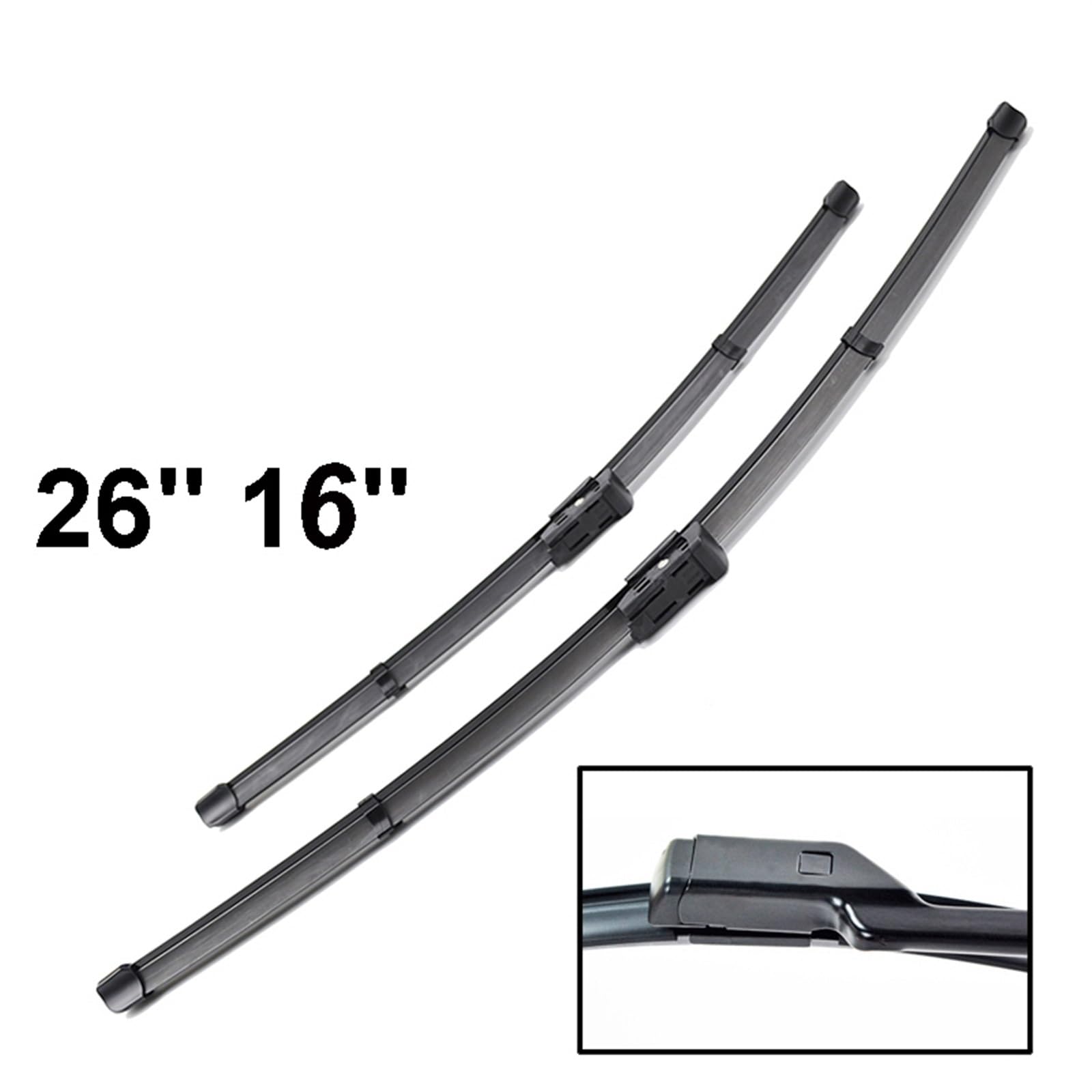 Par/juego De Escobillas Limpiaparabrisas Delanteras Para SEAT Para Leon MK3 2017 2016 2015 2014 2013 2012 (volante A La Izquierda) Parabrisas