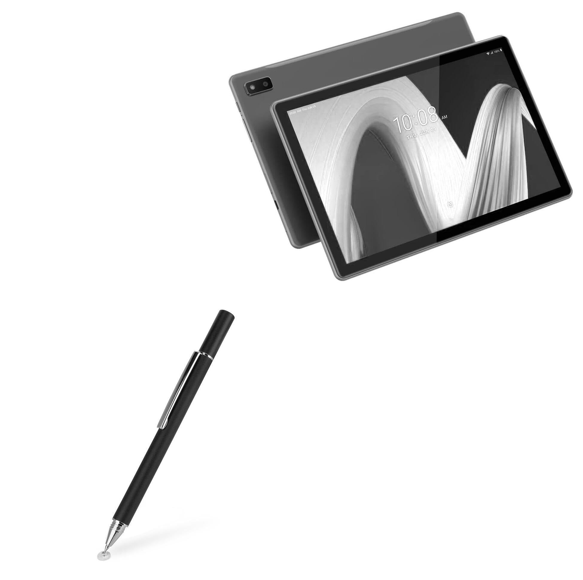 BoxWave Stylus Pen Compatible with HTC A103 - FineTouch Capacitive Stylus, Super Precise Stylus Pen - Jet Black