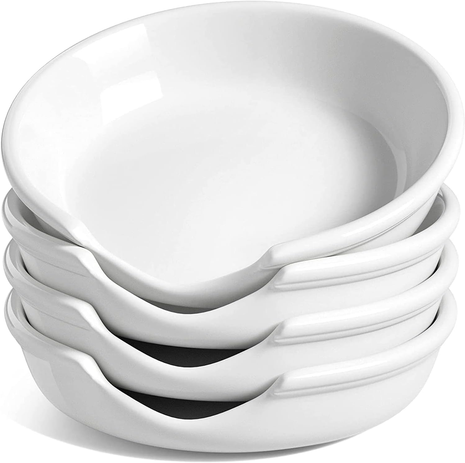 LE TAUCI Ceramic Spoon Rest for Stove Top, Spoon Holder for Kitchen Counter, Kitchen Gadgets, Coffee Spoon, Spoon Cradle, Kitchen Accessories For Utensils, Set of 4, White LE TAUCI Ceramic Spoon Rest for Stove Top, Spoon Holder for Kitchen Counter, Kitchen Gadgets, Coffee Spoon, Spoon Cradle, Kitchen Accessories For Utensils, Set of 4, White