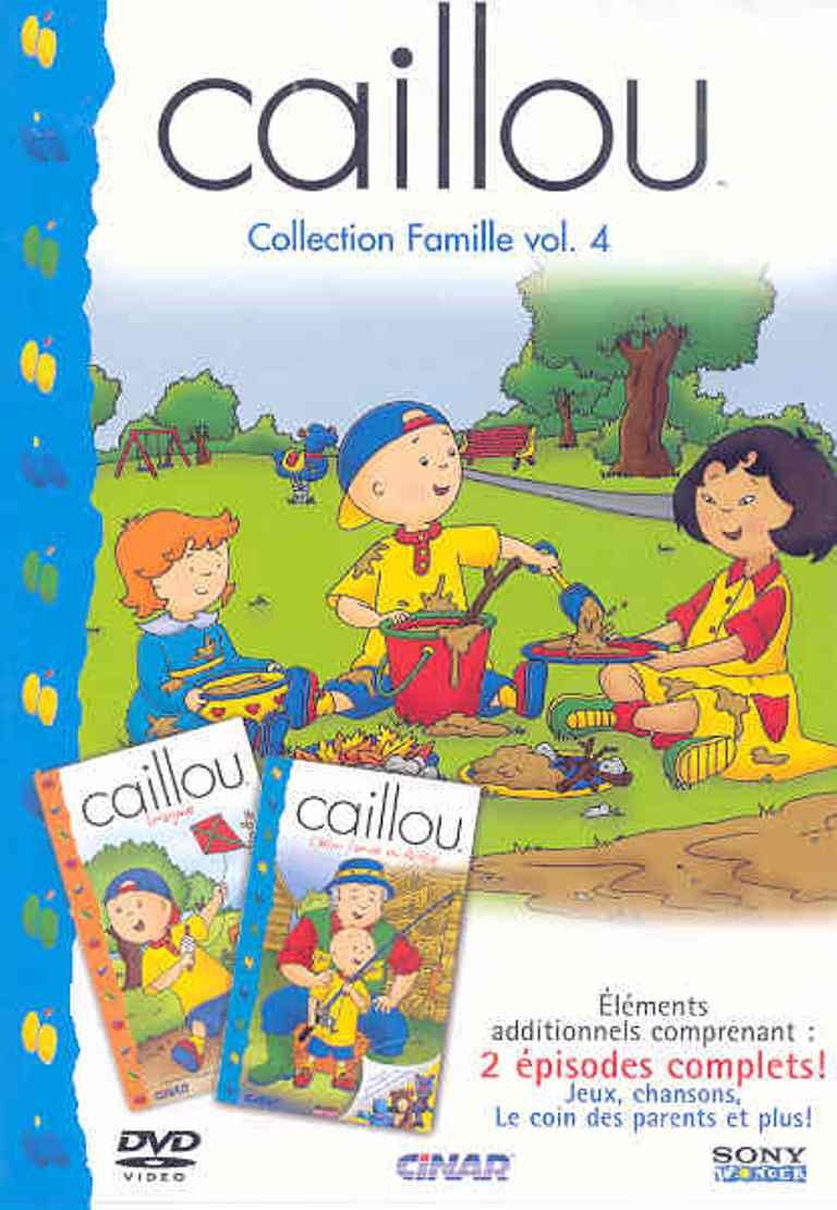 Caillou : collection famille, vol. 4 [DVD]