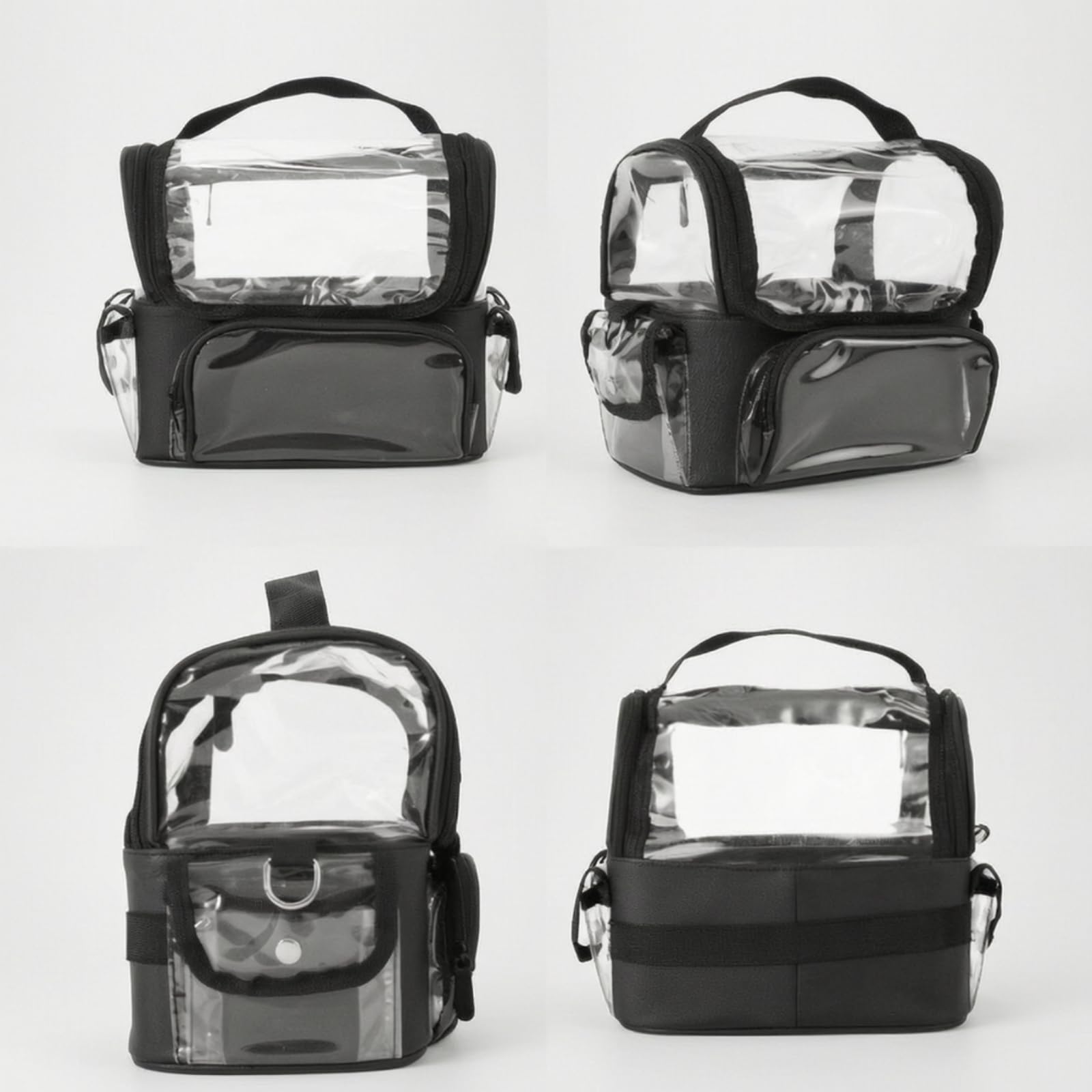 Neceser PVC Reutilizable Organizador Cosméticos Resisn Al Organizador Artículos Tocador para Viajes, Hogar