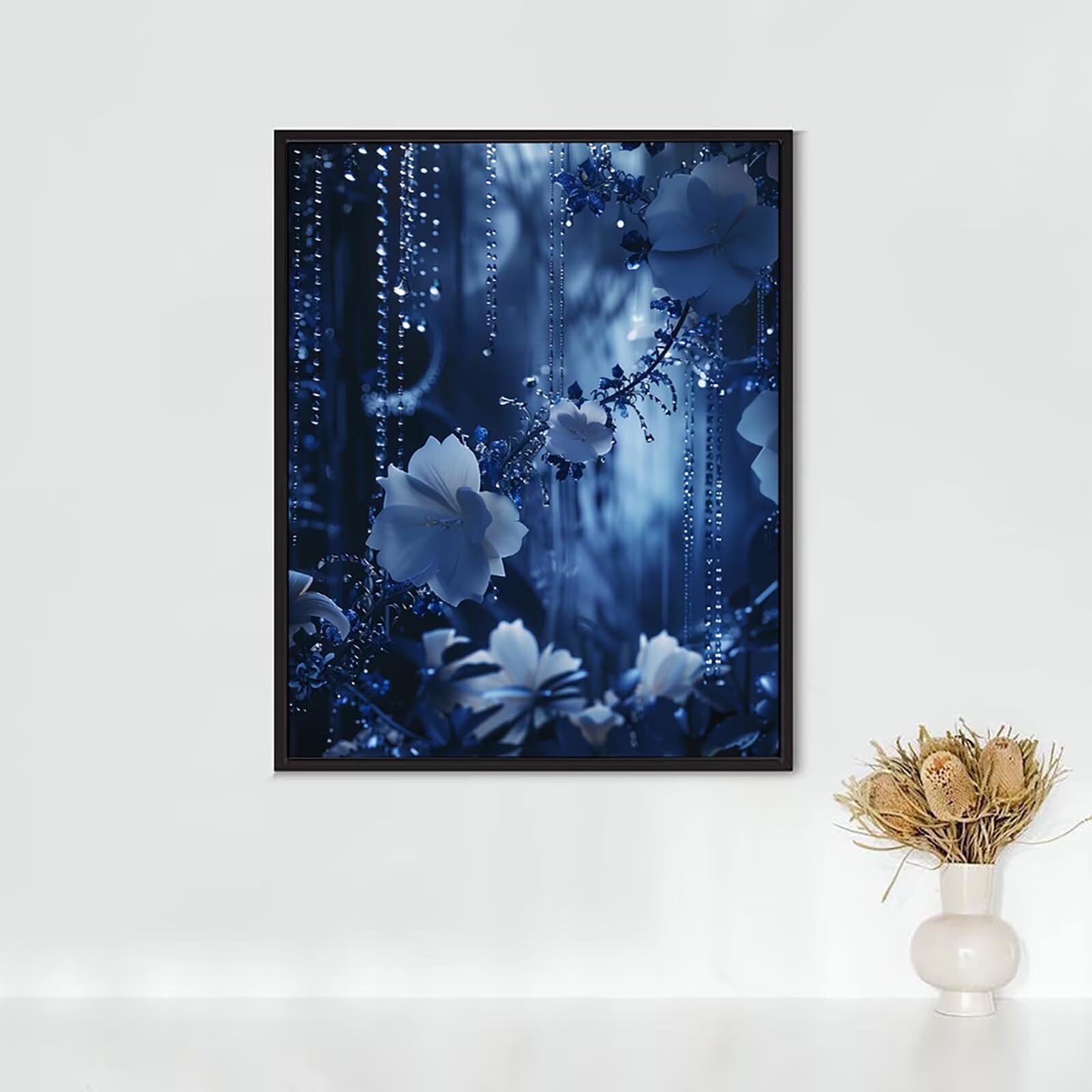 Diamond Painting Pianta, Diamond Painting Erwachsene Cane Bastelset, DIY Diamant Malerei Runder Vollbohrer Diamanten Kinder Malerei Stickerei Kreuzstich Dekoration, Geschenk 90x120 cm PJY9 O-P