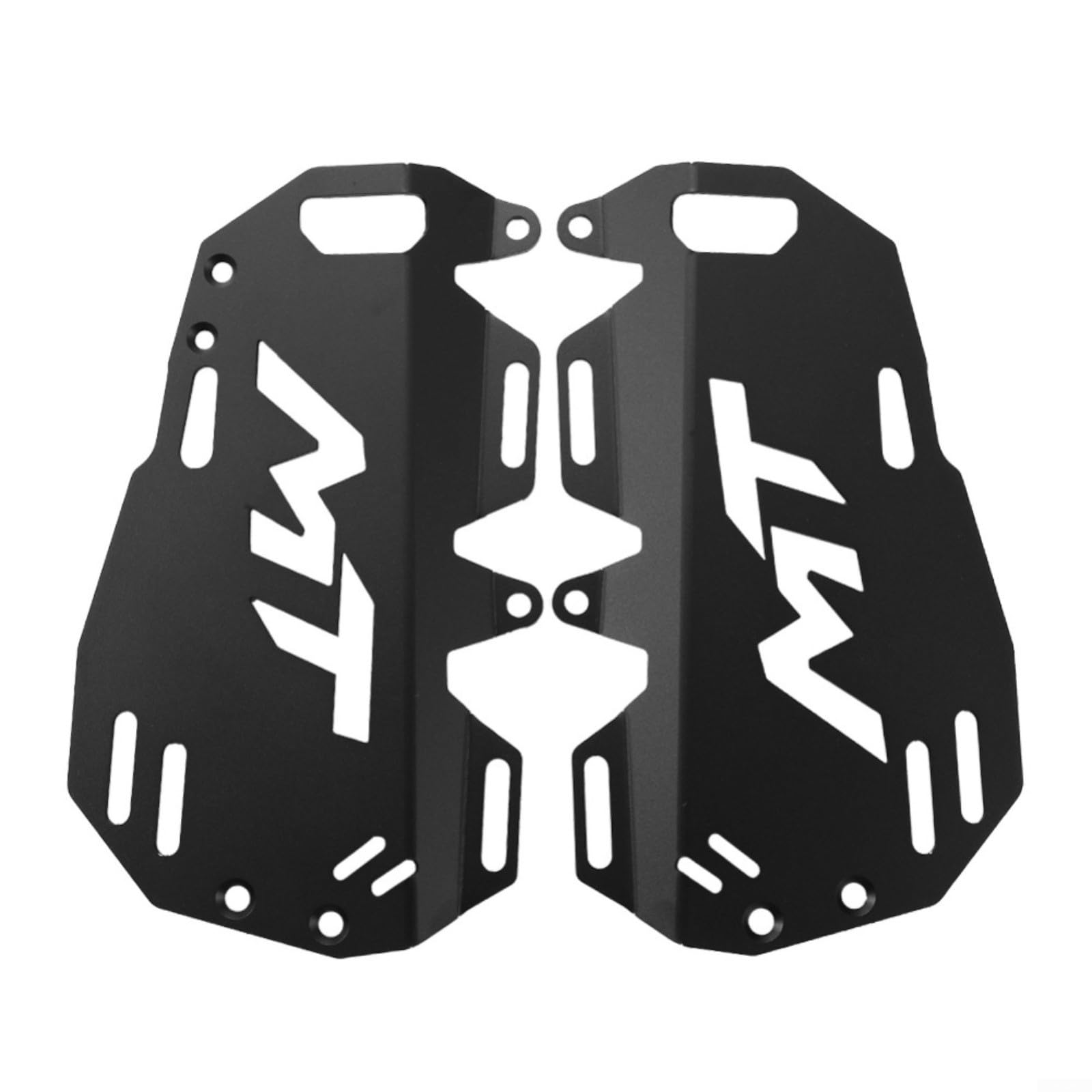 Motorrad Seitenstützrahmen Schutzrahmen Heckrahmen Touring Tasche für CFMOTO 450MT 2024-2025 Schwarz Aluminium Zubehör