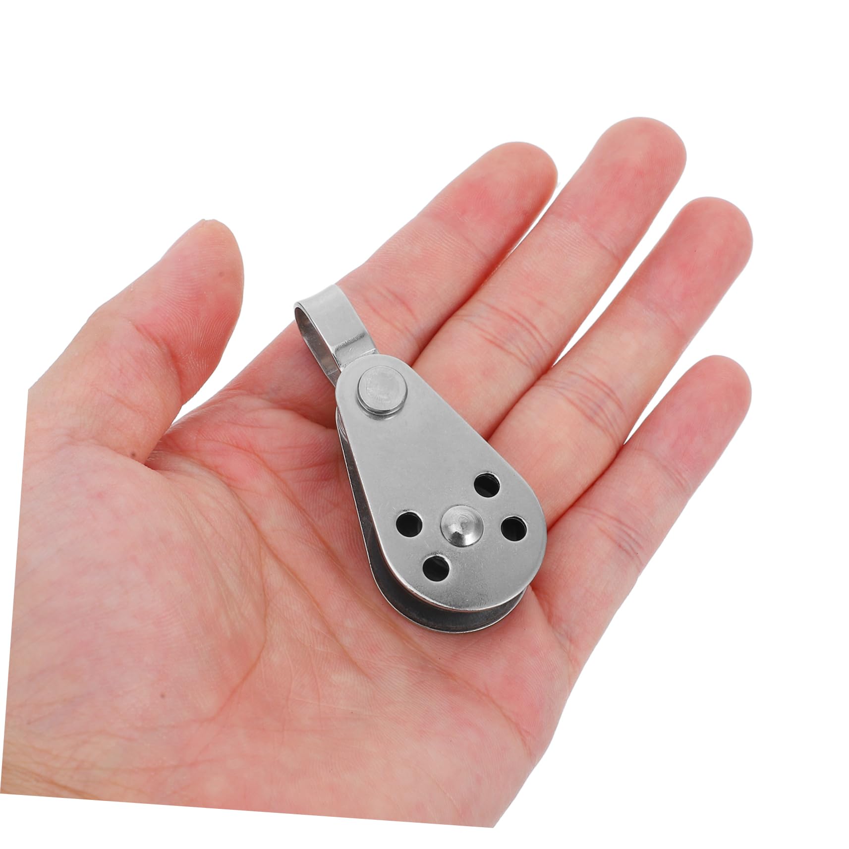 GALPADA Kit Carrello Ancora Kayak Barca Pulegge Puleggia Ancoraggio Accessori per Barche Carrellino Carrello Ancora in Acciaio Inox Carrucola in Acciaio Inossidabile