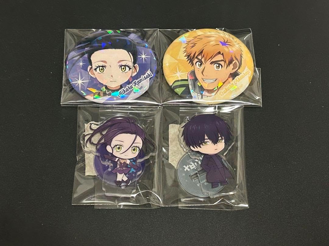 メダリスト 缶バッジ 明浦路司 狼嵜光 夜鷹純