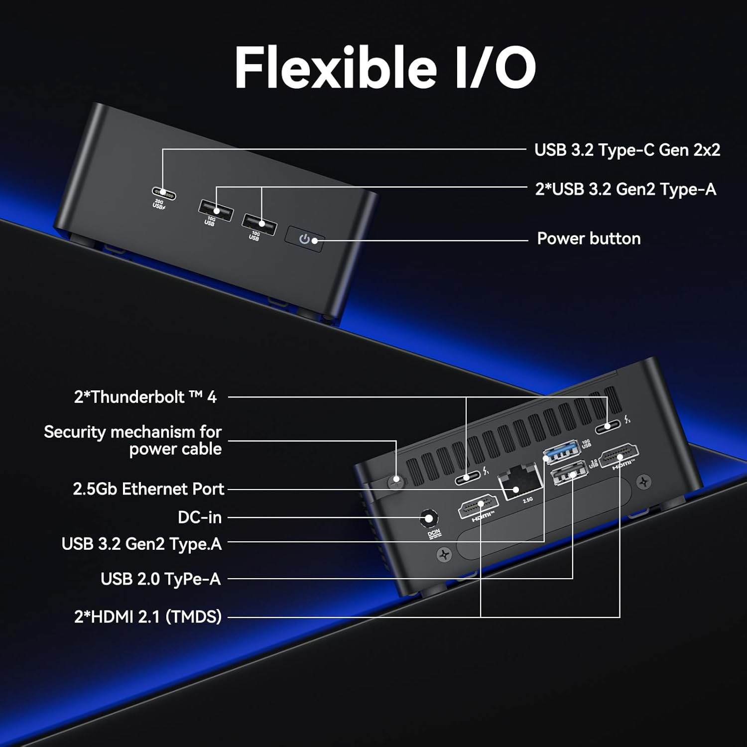 Intel NUC 15 PRO, for ASUS NUC 15 PRO Mini PC – with Ultra 7 255H, 32GB RAM & 1TB SSD, Win 11 Pro, Intel Wi-Fi 7 (Gig+) & BT 5.4 | Business PC for Education, Office, Digital Signage, POS & SMB