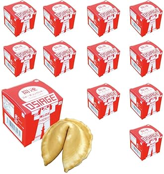 Amazon.co.jp: ＜12個セット＞開運押上ロボ フォーチュンクッキー