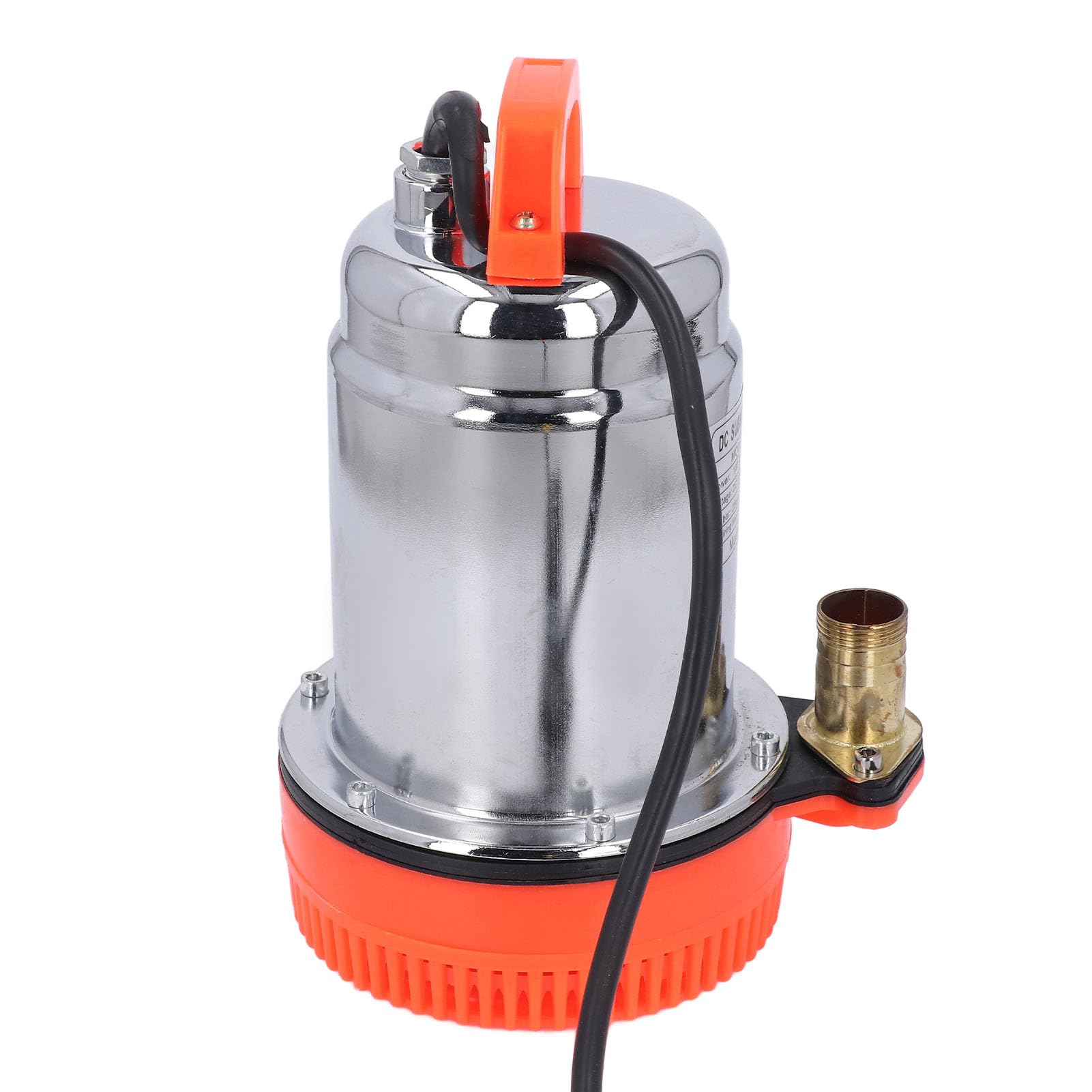 Generic Bomba Sumergible de CC Confiable, Bomba de Refuerzo Alimentada por Energía Solar de 12V para Tanque de Agua, Salida de 3 Metros³/h y 1 Pulgada