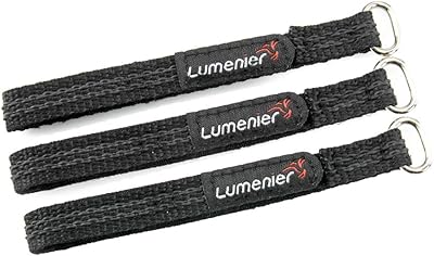 Lumenier Indestructible Kevlar Lipo Strap - 10x180mm (3pcs)