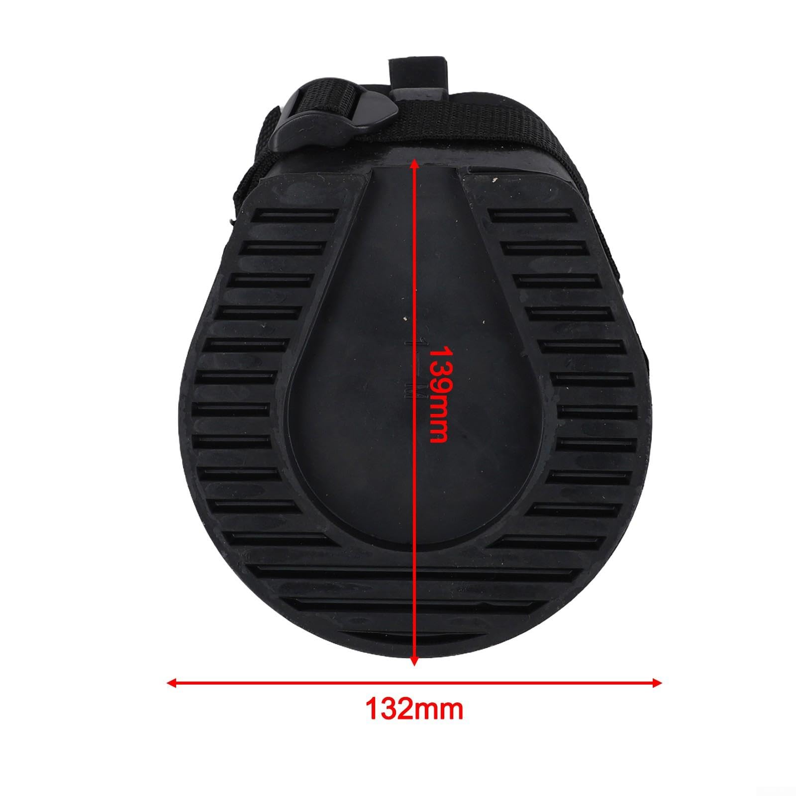 Cubrecascos de Goma para Caballo Protección Heridas