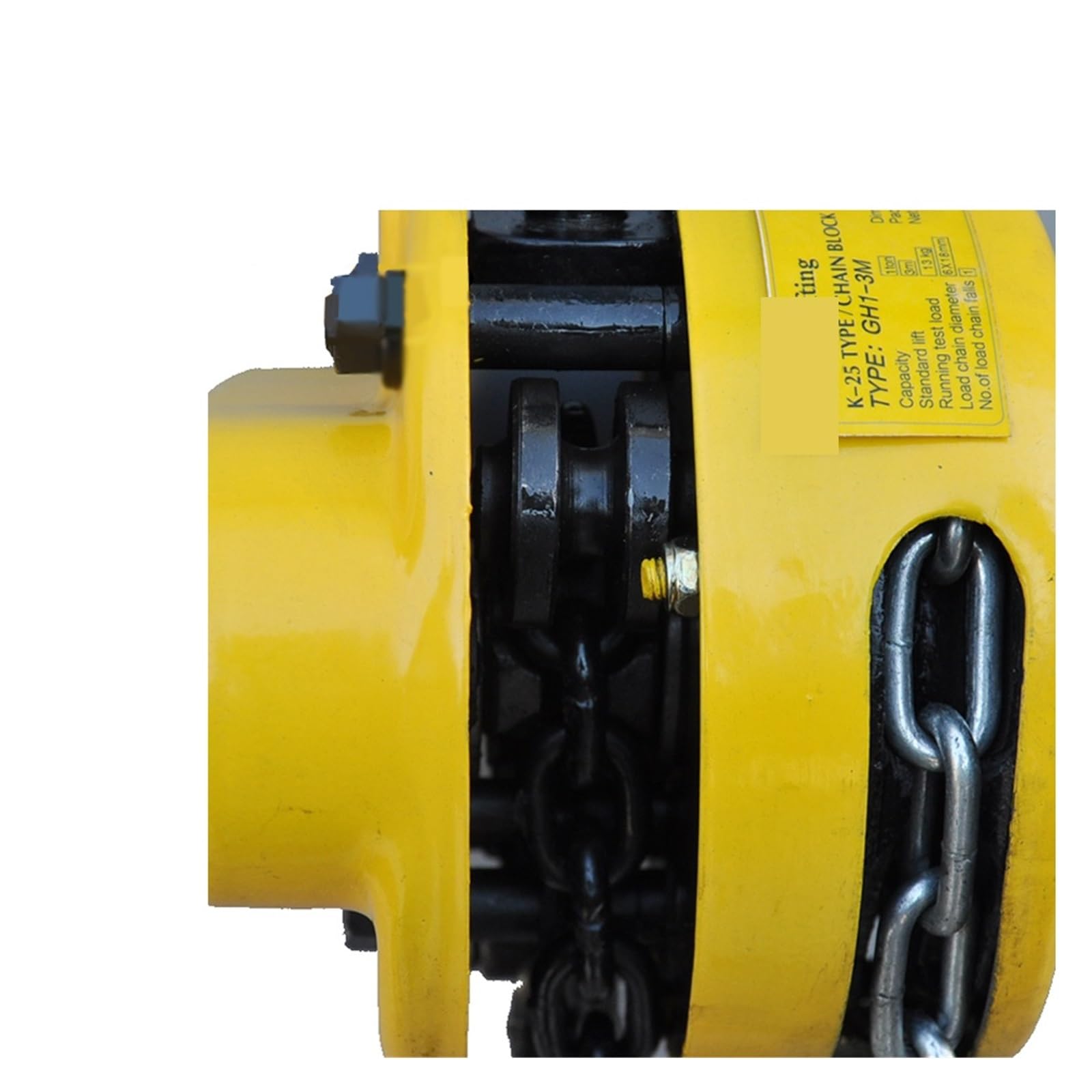 Anhängerwinde, Kettenzug mit Hebelzug, Manueller Kettenzug for Heben von Hebeblöcken 2t 5t für industrielle Umgebungen und berufliche Anwendu(5T)